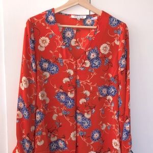 ☀️ Rose & Olive Blouse